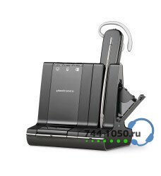 Plantronics W745/A-APC42, беспроводная гарнитура PL-W745/A-APC42 с электронным микролифтом для стационарного телефона Cisco