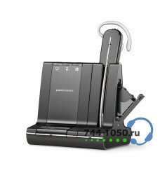 Plantronics W745/A-APC42, беспроводная гарнитура PL-W745/A-APC42 с электронным микролифтом для стационарного телефона Cisco