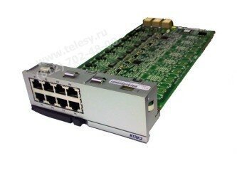 Плата подключения 8 внешних аналоговых линий Samsung KP-OSDB8T2