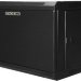 Шкаф 19 настенный 12U 600х450х635 GYDERS GDR-126045BM, металлическая дверь черный